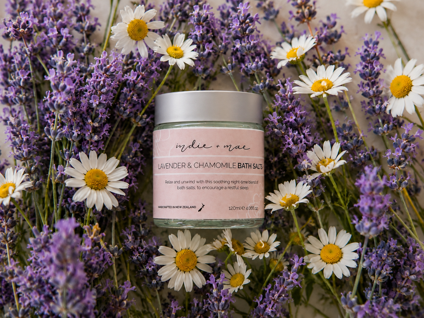 Bath Salts - Lavender & Chamomile | 120ml