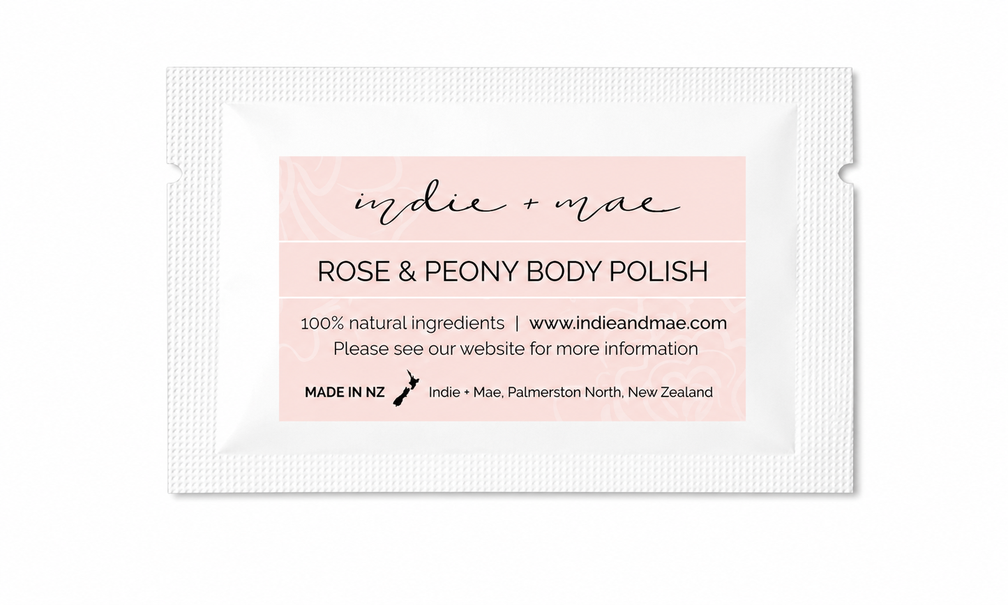 Sample Sachet | Body Polish - Rose and Peony
