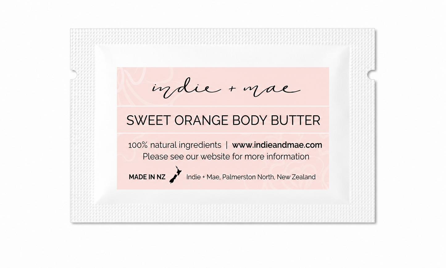 Sample Sachet | Body Butter - Sweet Orange