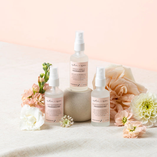 Introducing our new natural fragrance mists: your everyday feel-good scent