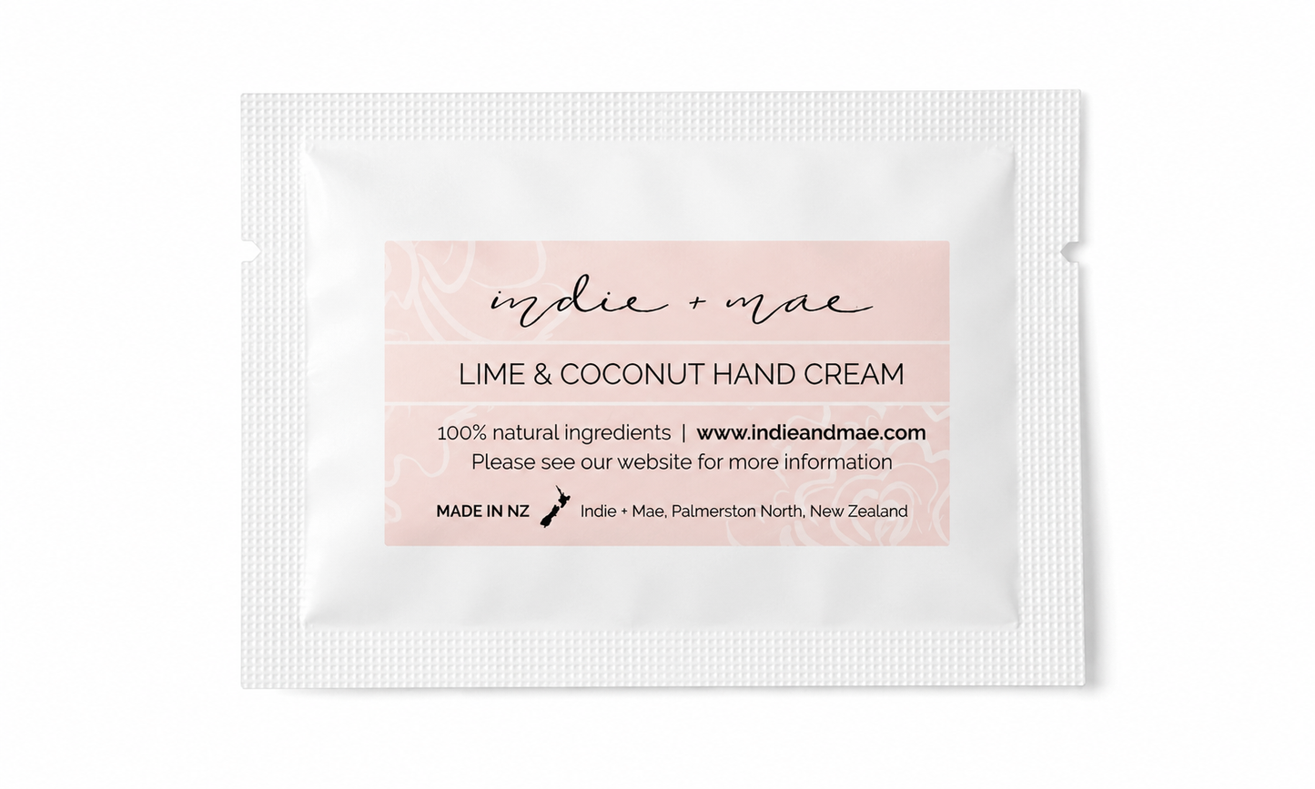 Sample Sachet | Hand Cream - Coconut & Lime