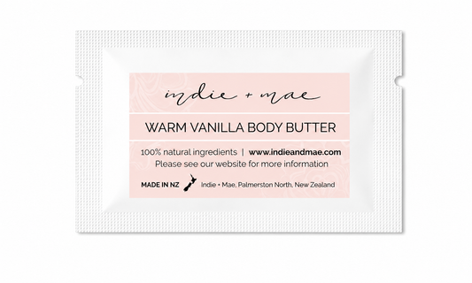 Sample Sachet | Body Butter - Warm Vanilla